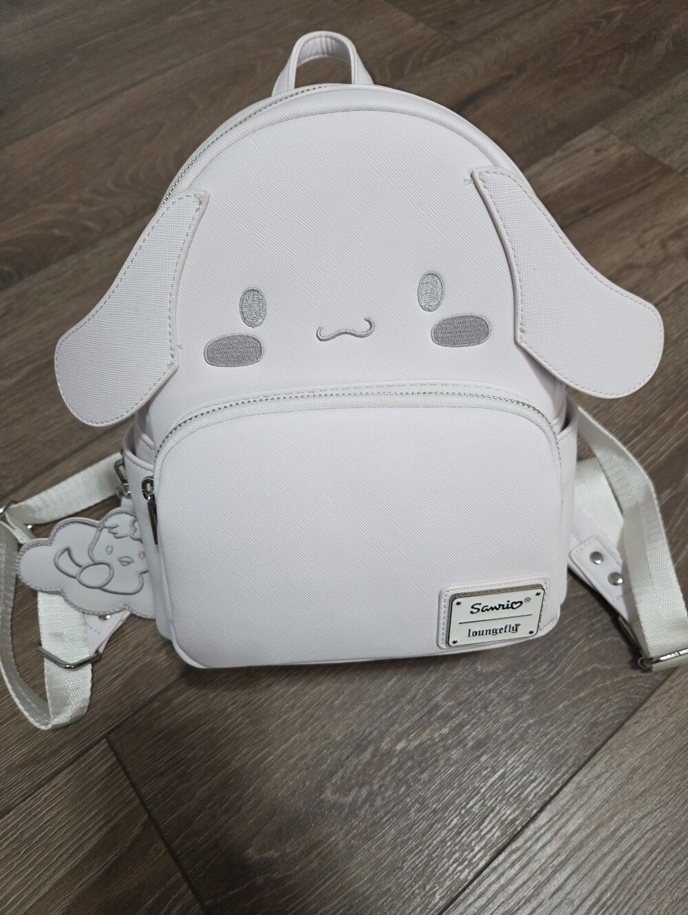 Loungefly Cinnamaroll Matte White Mini Cosplay Backpack
